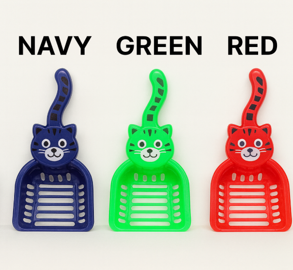 Cat-Themed Litter Scoops