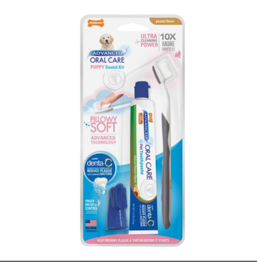 Nylabone Advanced Oral Care Puppy Dental Kit