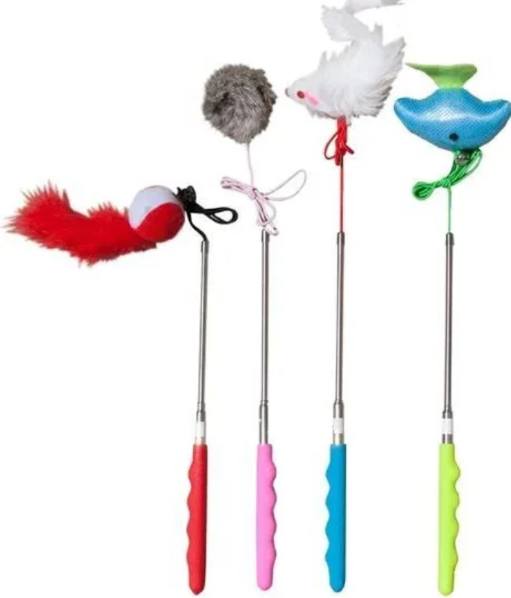 Set of Cat Teaser Wands