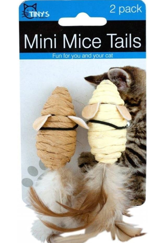Mini Mice Tails Cat Toys