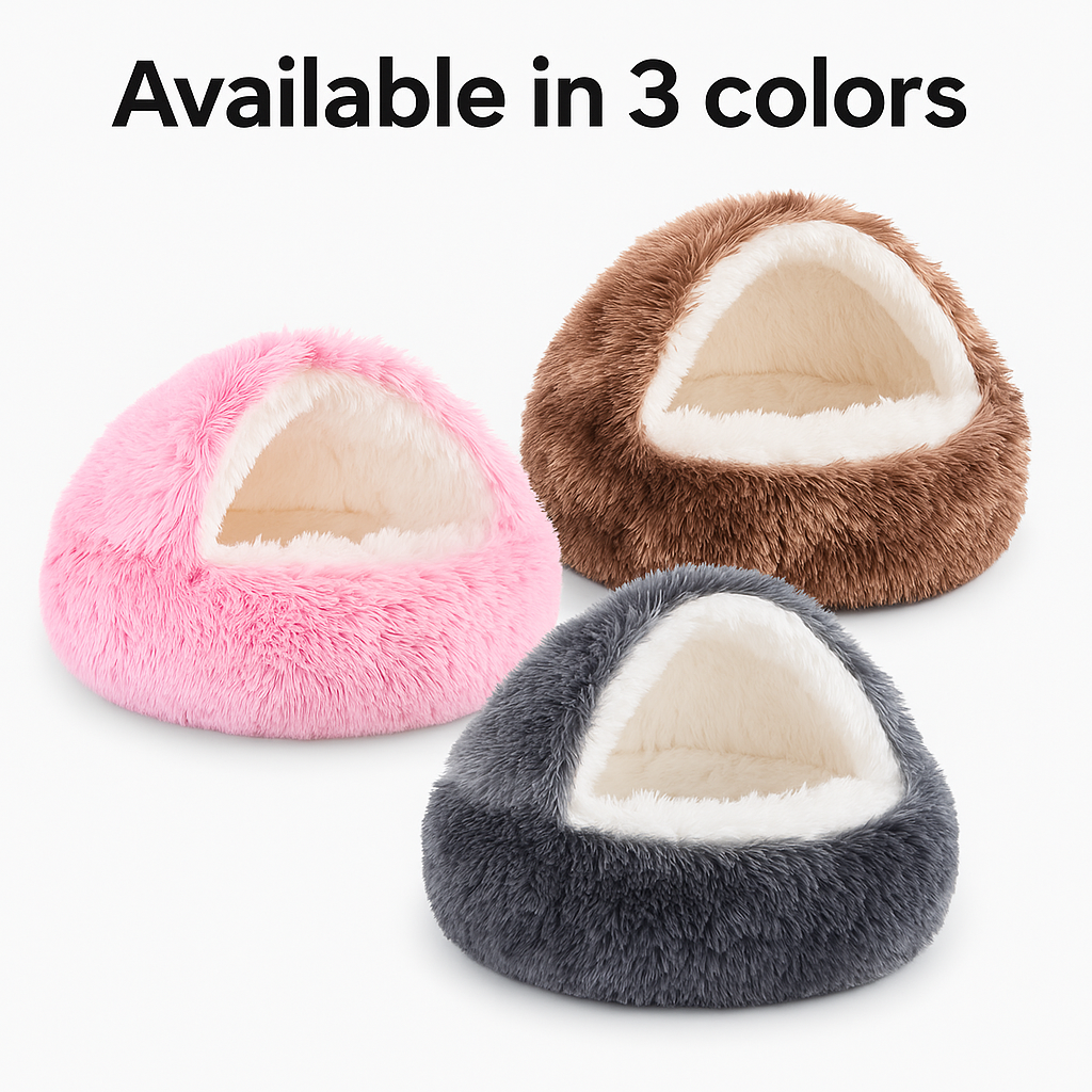 Cozy Pet Cave Bed