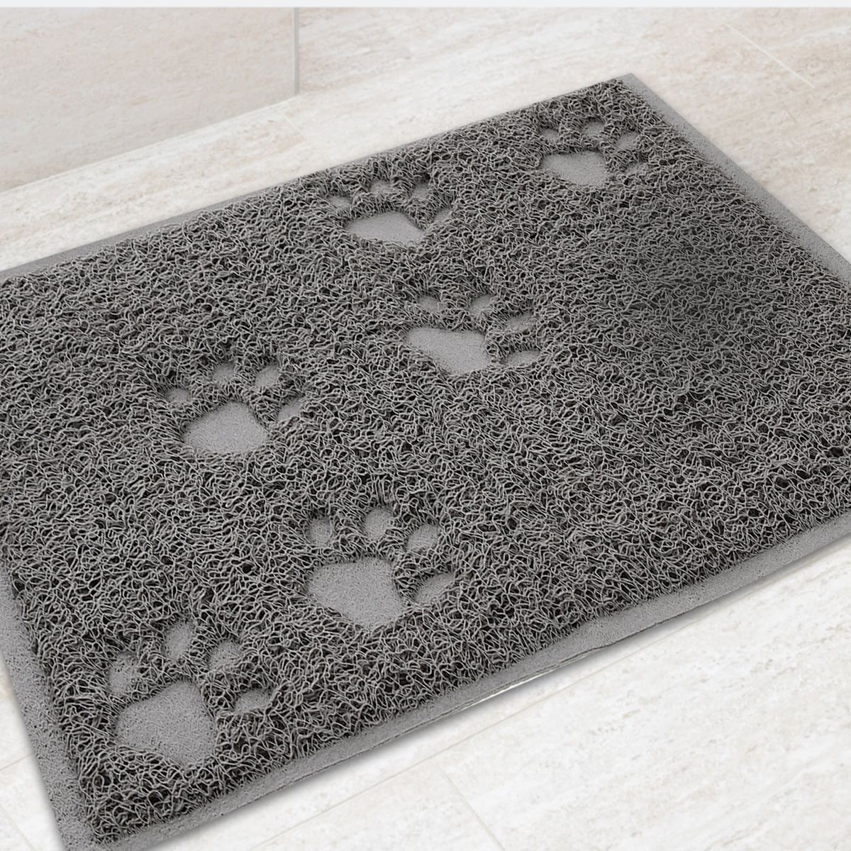 Pet Paw Print Welcome Mat