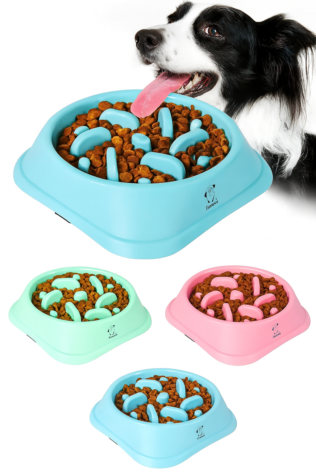 Slow Feeder Dog Bowl