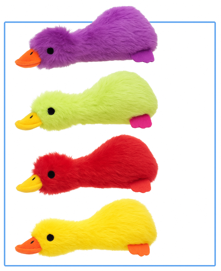 Colorful Plush Duck Toys