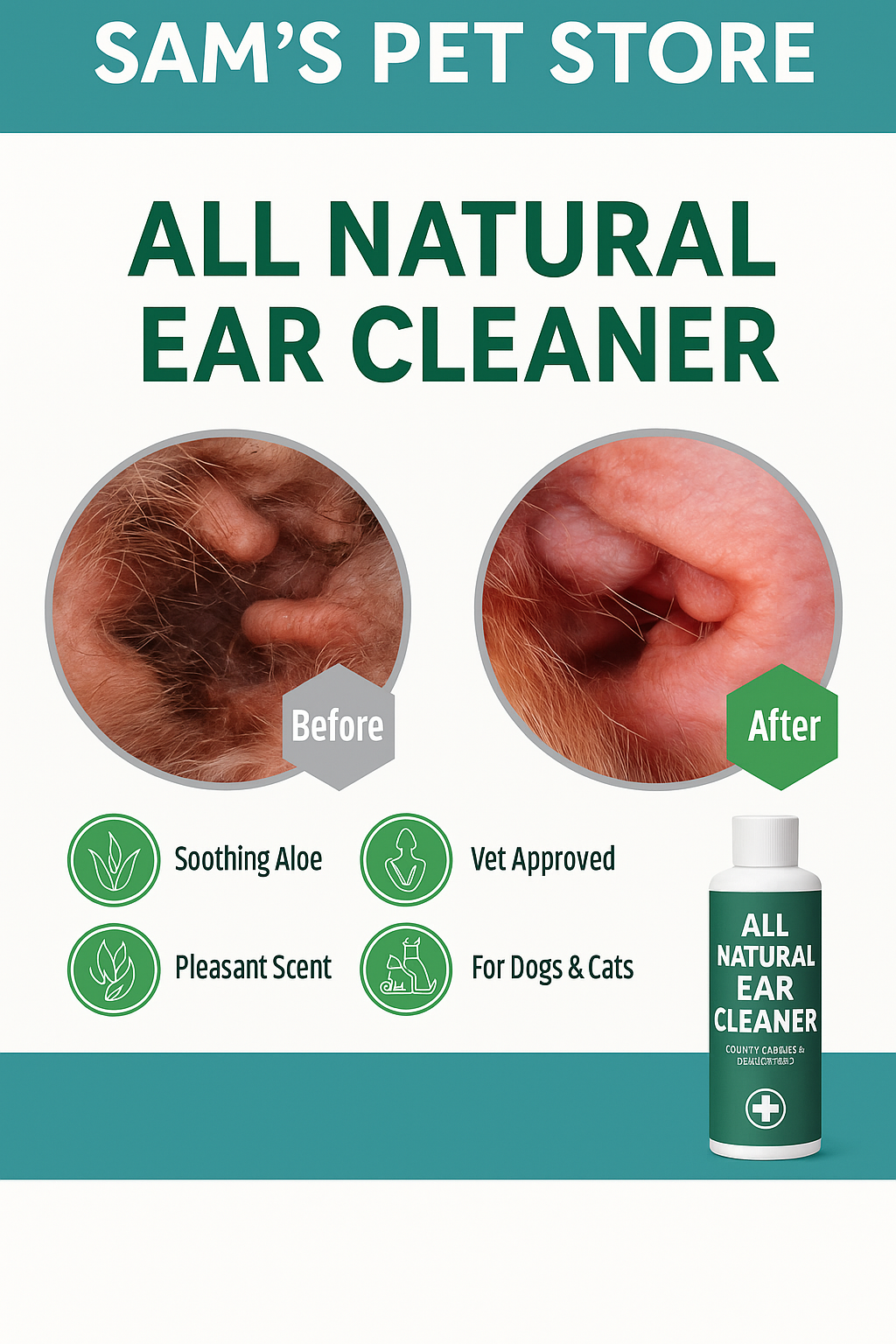 All Natural Ear Cleaner
