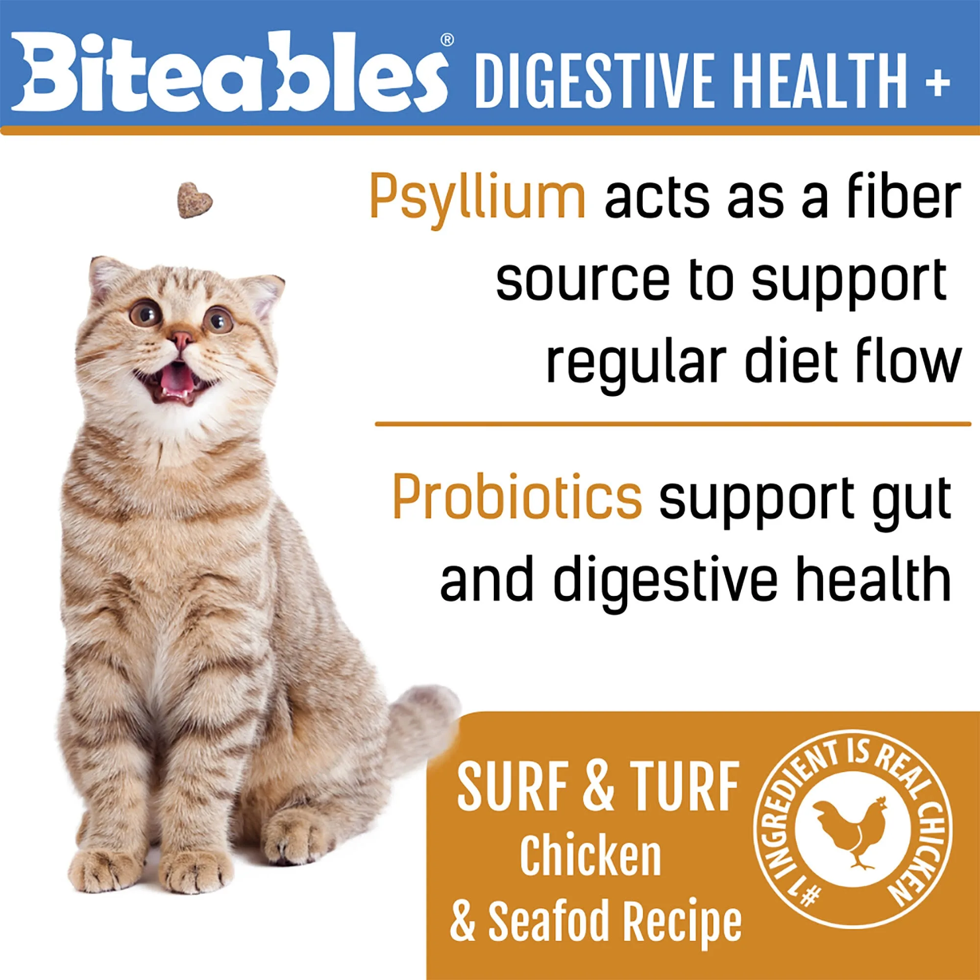 Get Naked Biteables Functional Cat Soft Treats