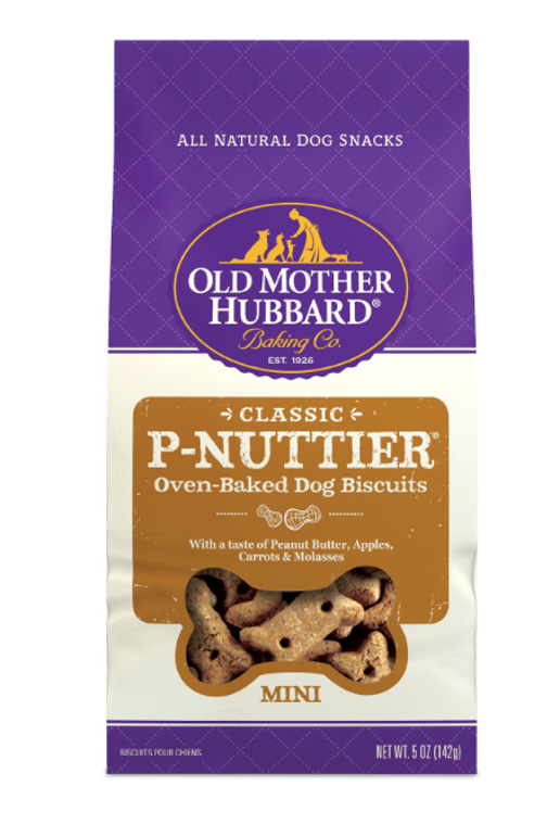 Old Mother Hubbard Classic P-Nuttier Oven-Baked Dog Biscuits