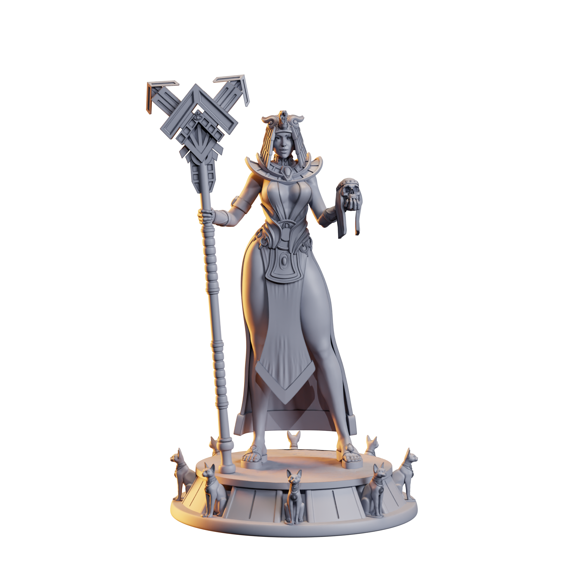 Estátua de Feiticeira Egípcia