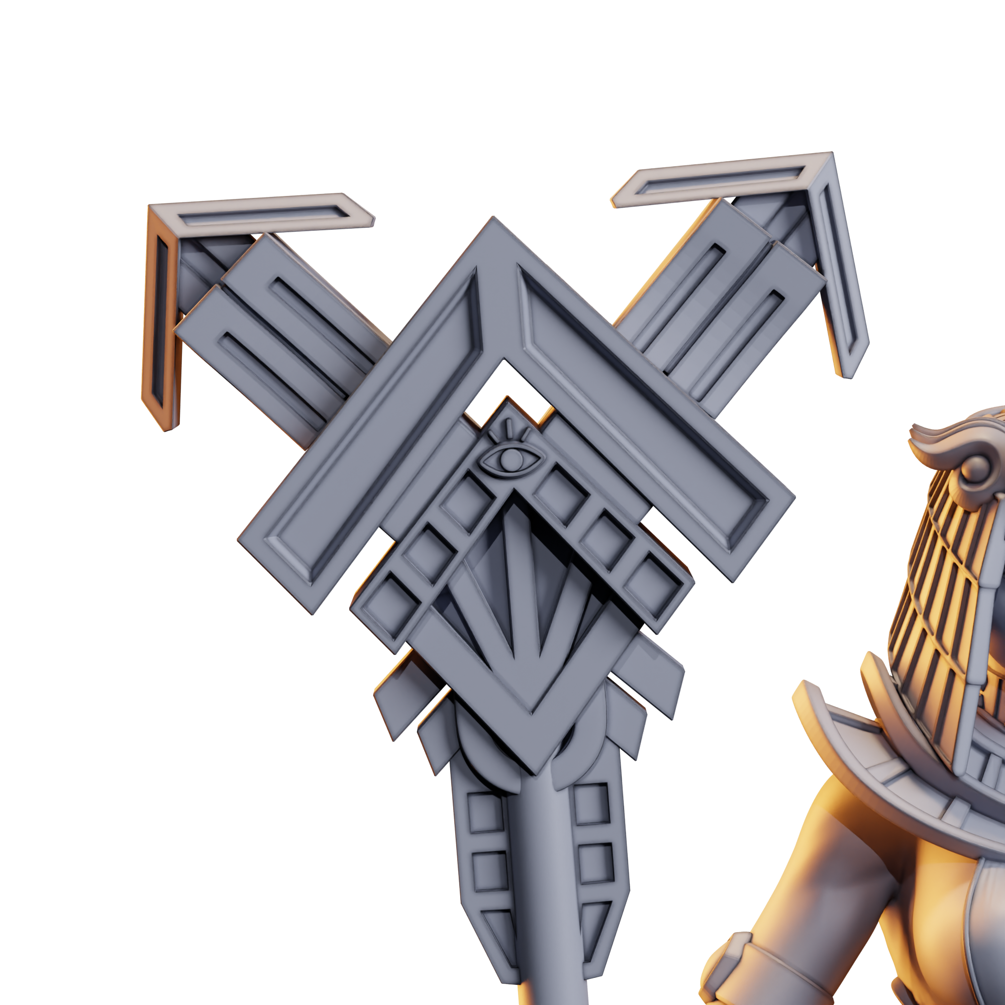 Machado decorativo estilo fantasia