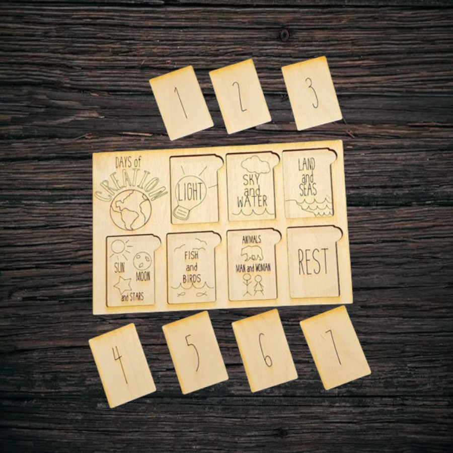 Color Me: Days Of Creation Puzzle