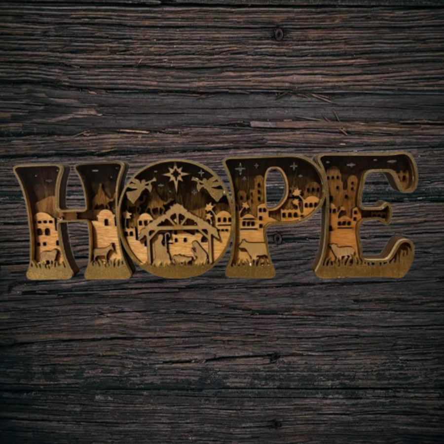 Hope Layered Nativity