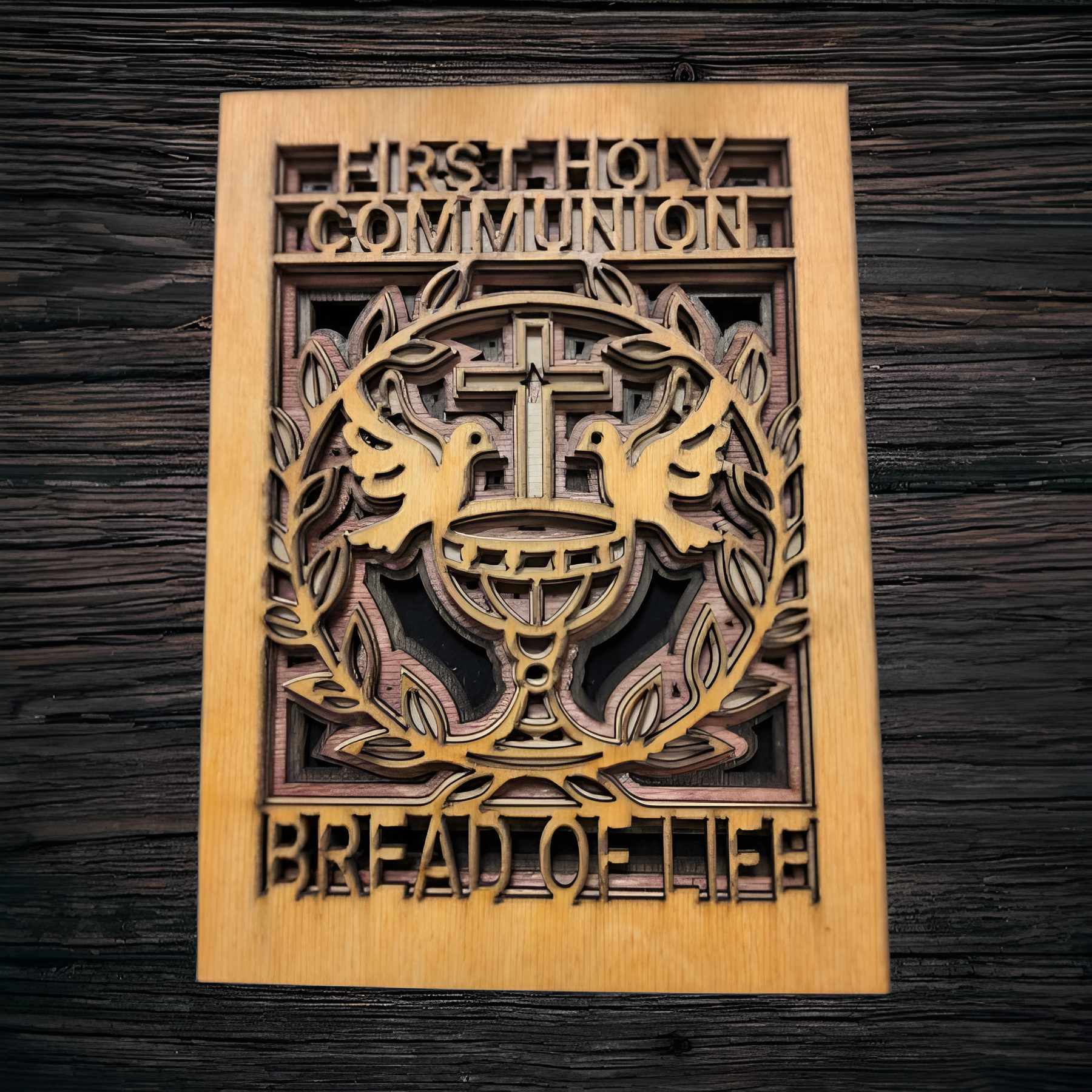 First Communion Layered