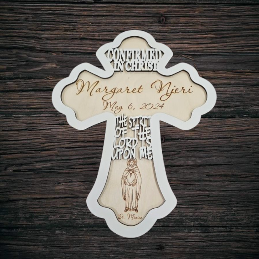 Custom Confirmation Cross