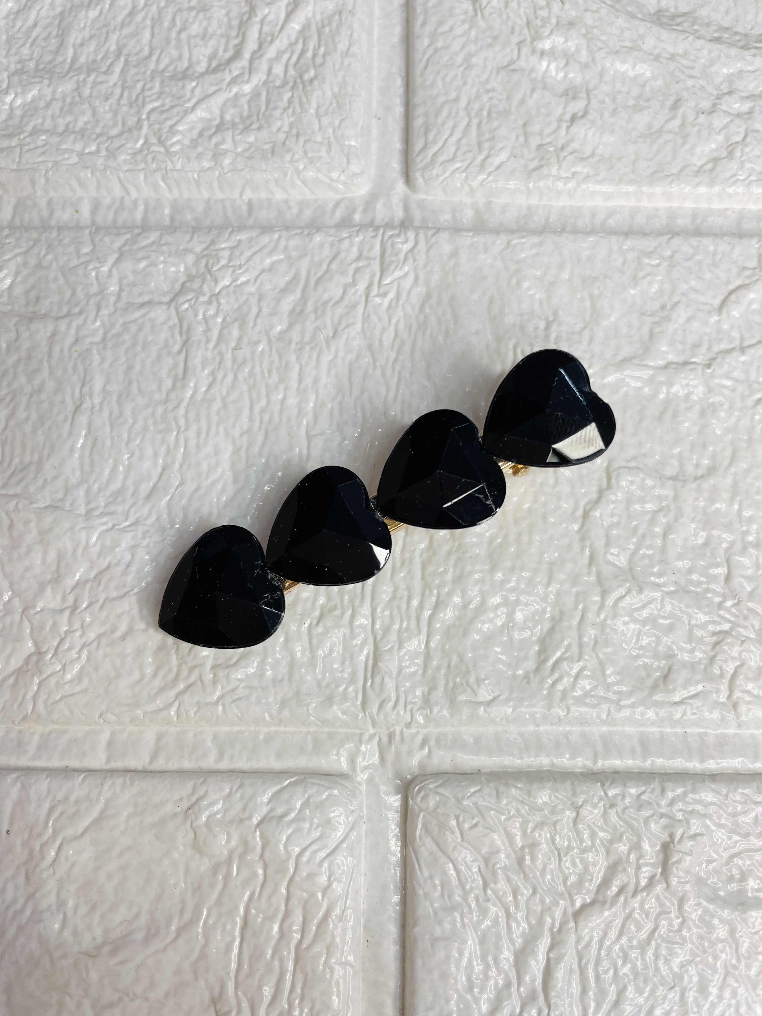 KOREAN SIDE CLIPS - GLOSSY BLACK 