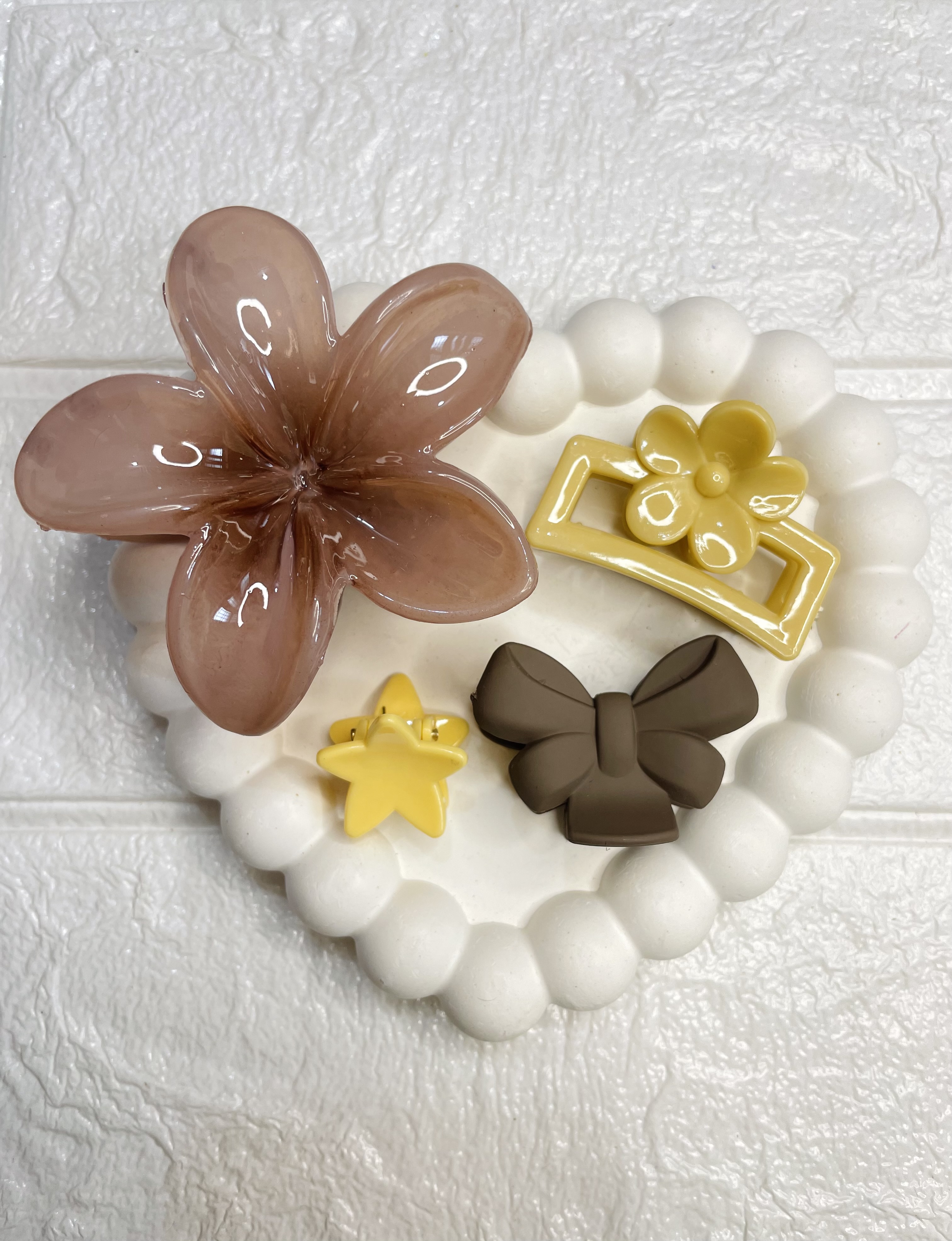 MOCHA CRUSH COMBO - Brown -light yellow + mustard 