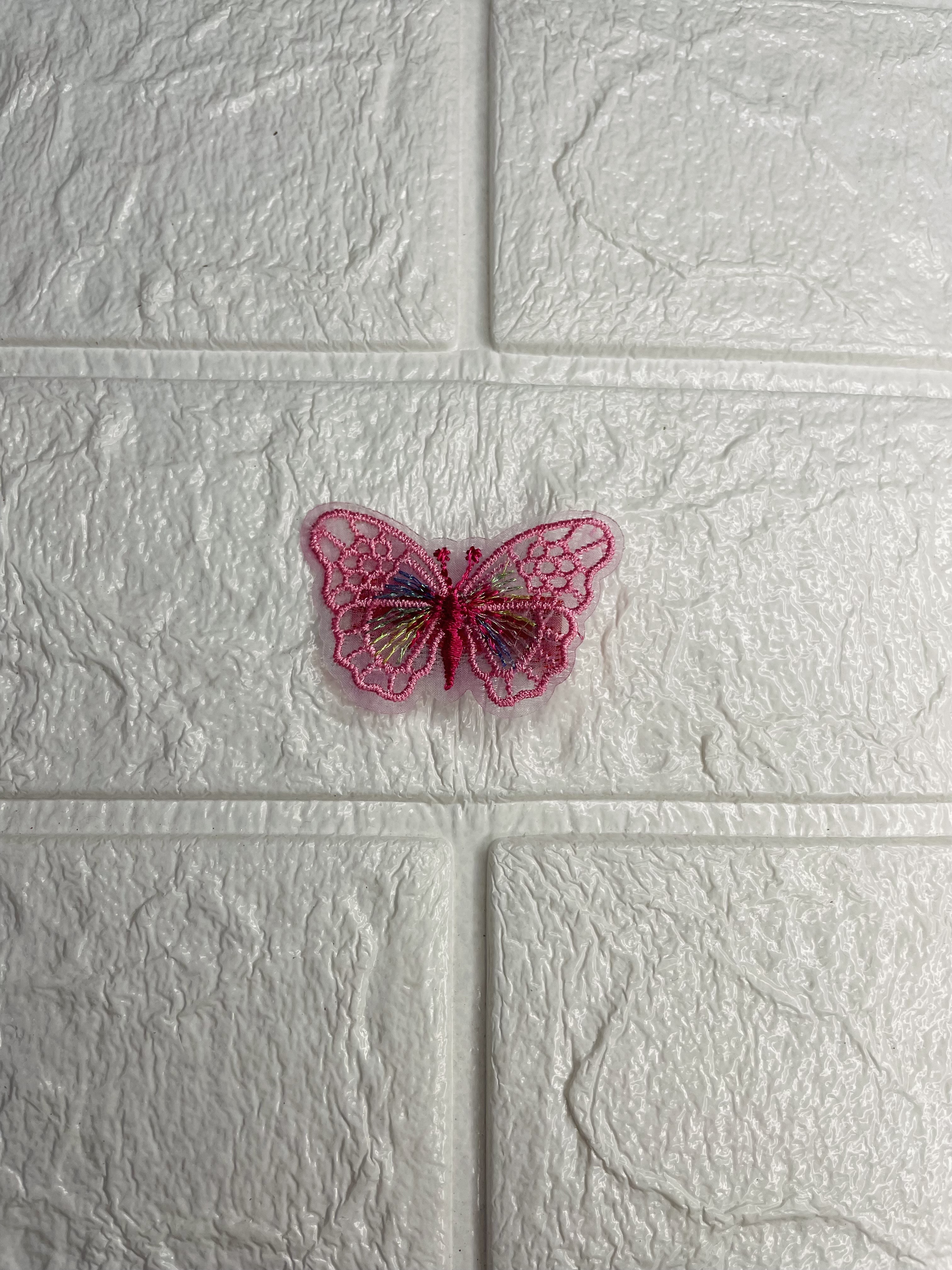 DREAMY FABRIC BUTTERFLIES KOREAN SIDE PINS 