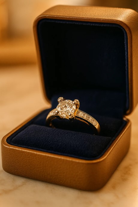 Gold Diamond Ring SKUZGS-51214787