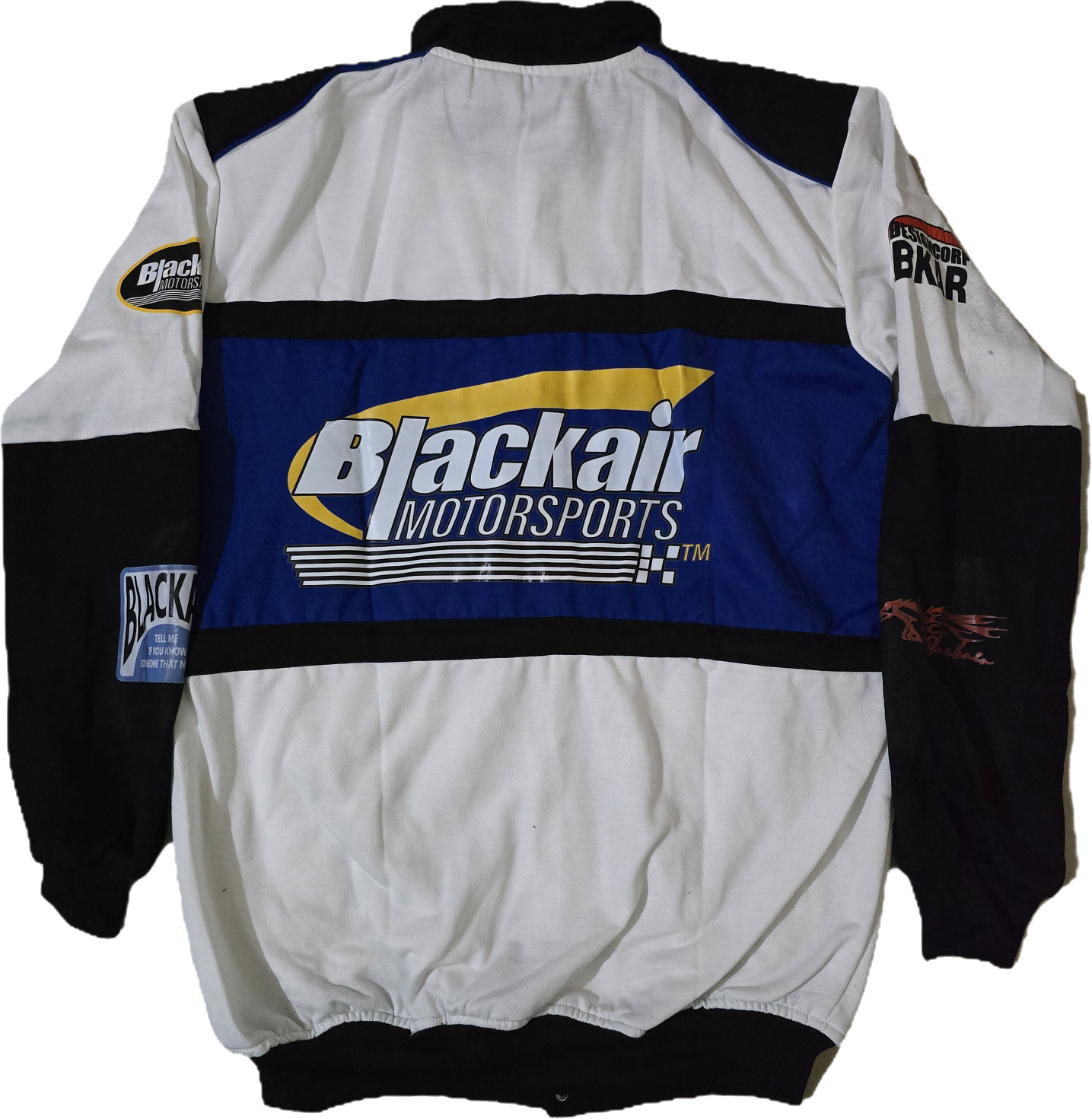 BlackAir Premium Cotton Jacket Blue & White
