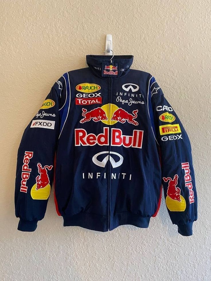 Red Bull Premium Jacket Navy Blue