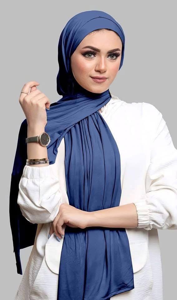 Elegant White Hijab