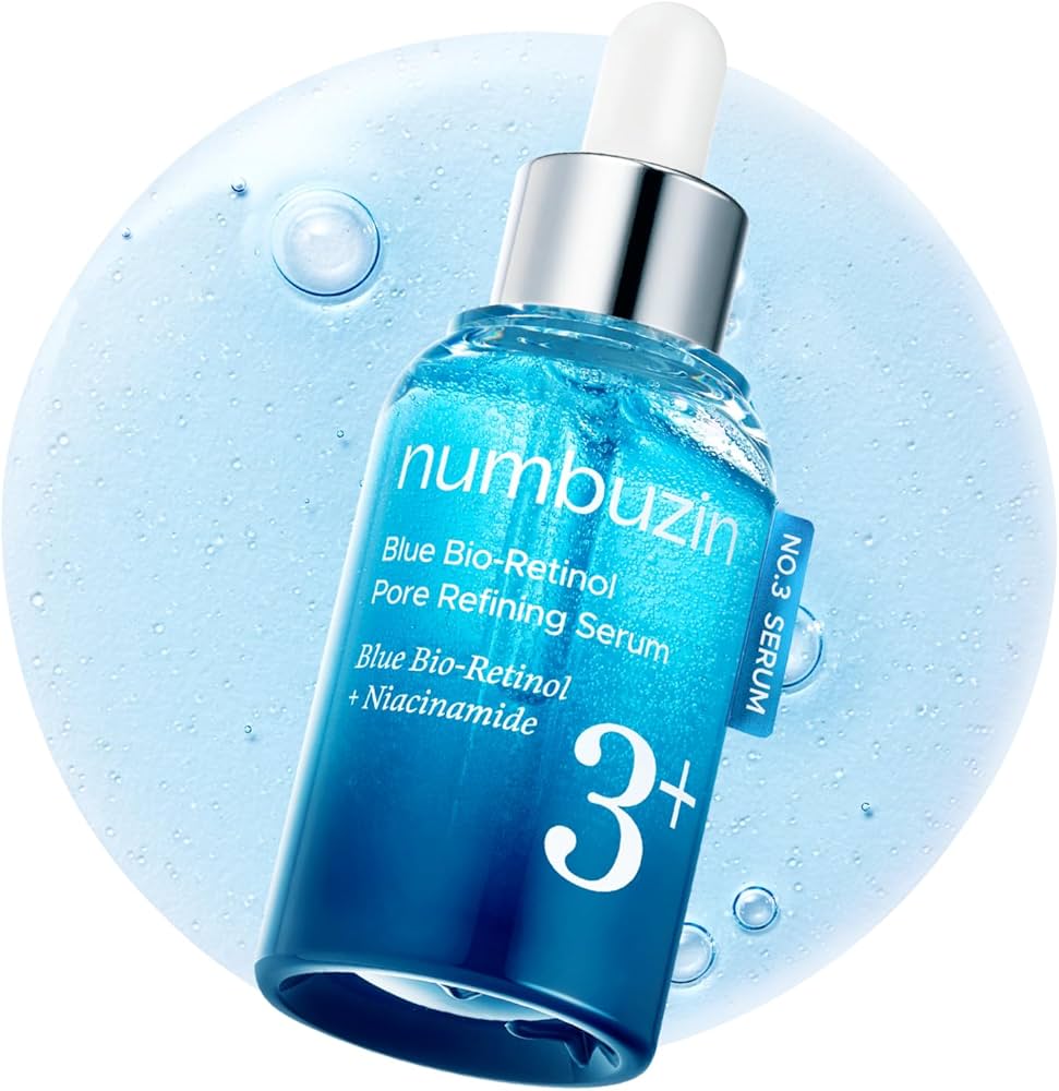 Numbuzin - No.3 Blue Bio-Retinol Pore Refining Serum 30ml