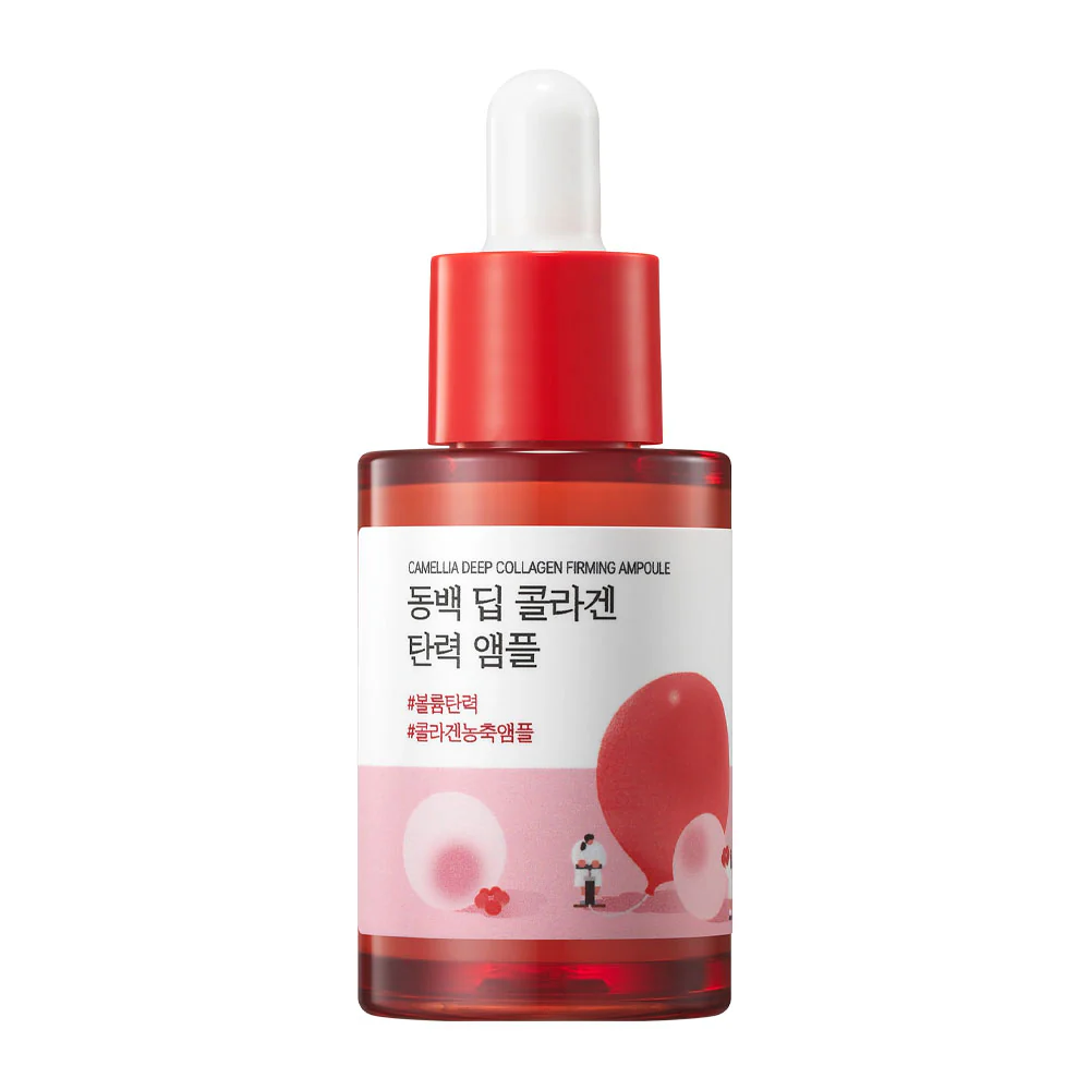 Round Lab - Camellia Deep Collagen Firming Ampoule - 30ml