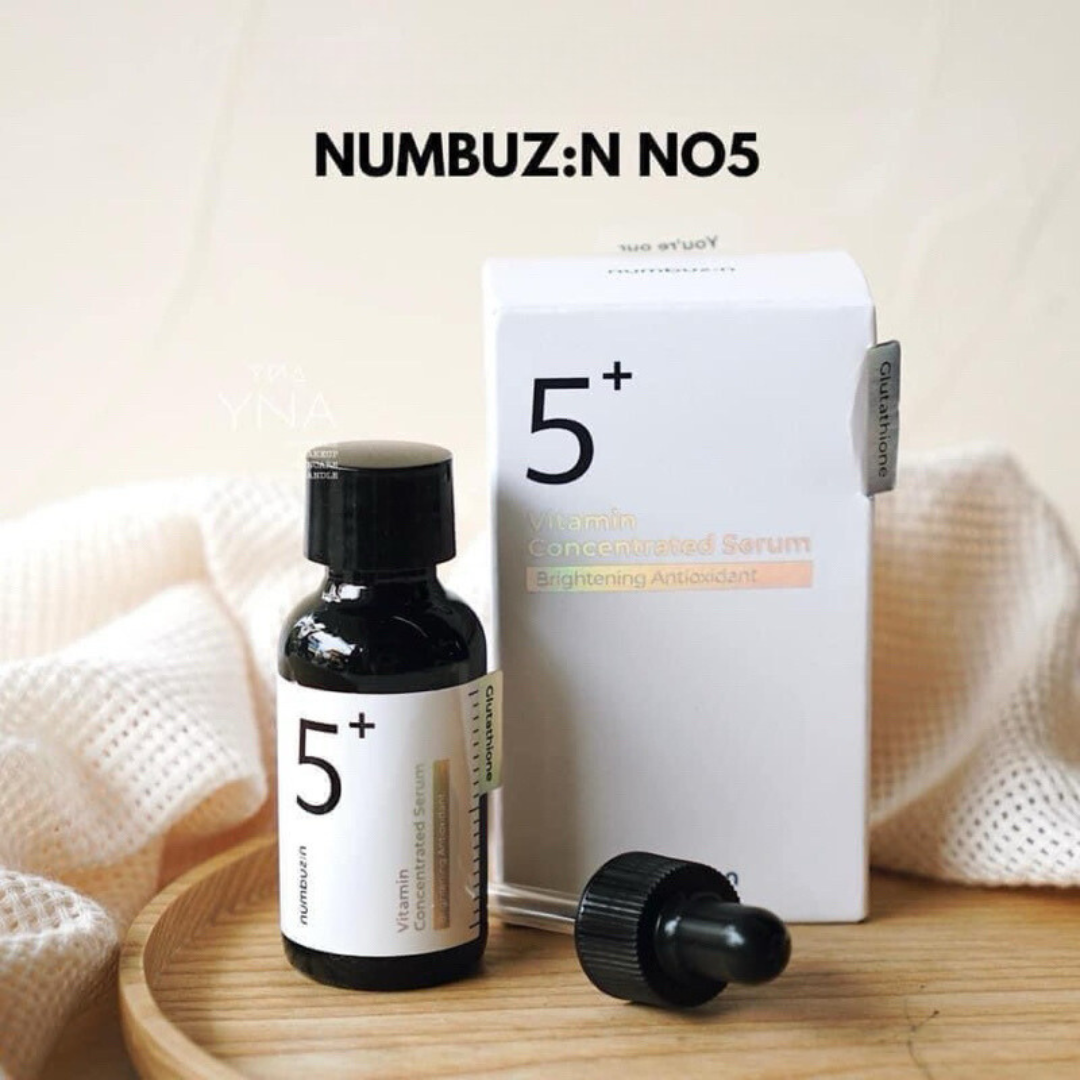 Numbuzin - No.5+ Glutathione Vitamin Concentrated Serum 30ml