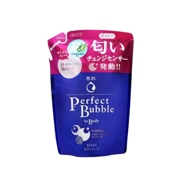 Shiseido - Senka Perfect Bubble For Body Floral Refill - 350ml