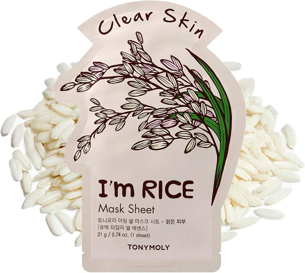 Tonymoly - I'm REAL Rice Mask Sheet Clear Skin