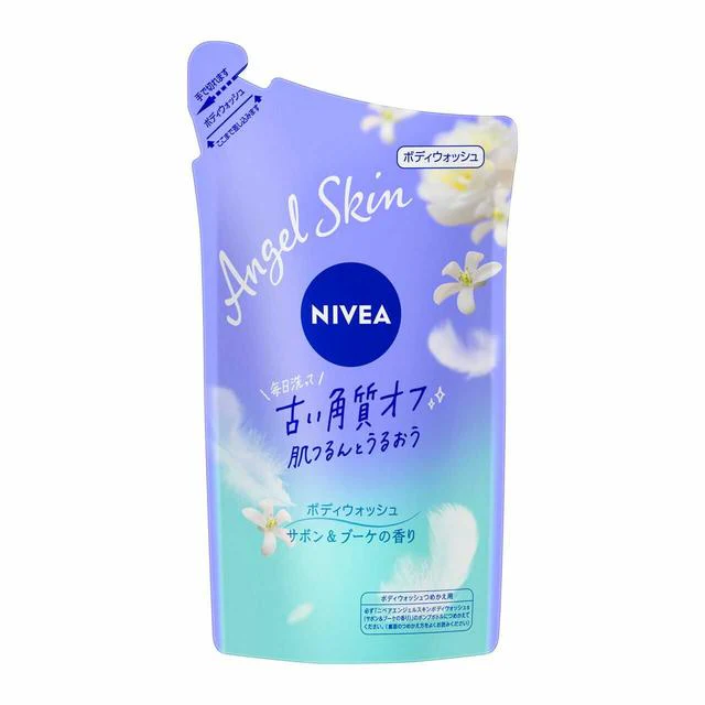 Nivea Japan - Angel Skin Body Wash Savon & Bouquet Scent Refill - 360ml
