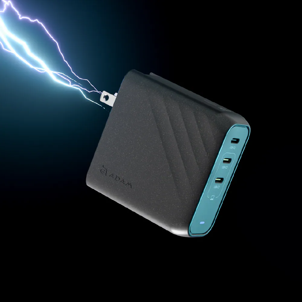 Adam Elements Omnia Pro 140 3-Port Power Charging Kit PD 3.1 140W