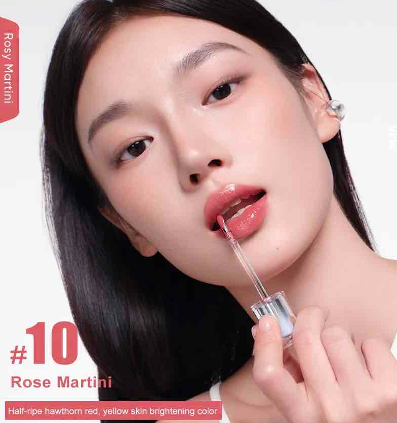 Judydoll - Ice Watery Lip Gloss 2.4g 10 Rose Martini