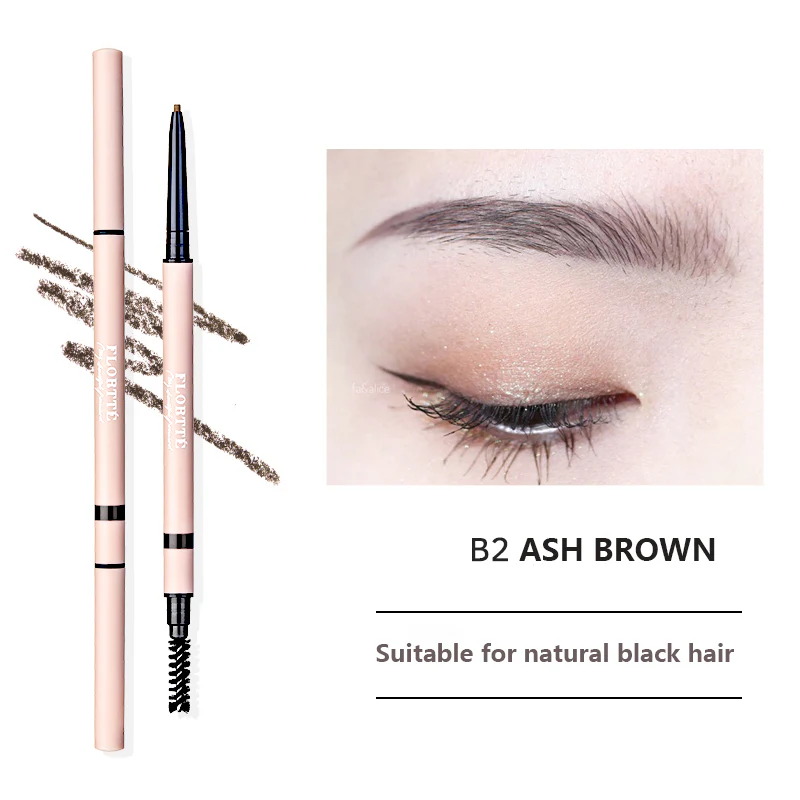 Flortte - My Beautiful Password Eyebrow Pencil  0.05g B2 Ash Brown