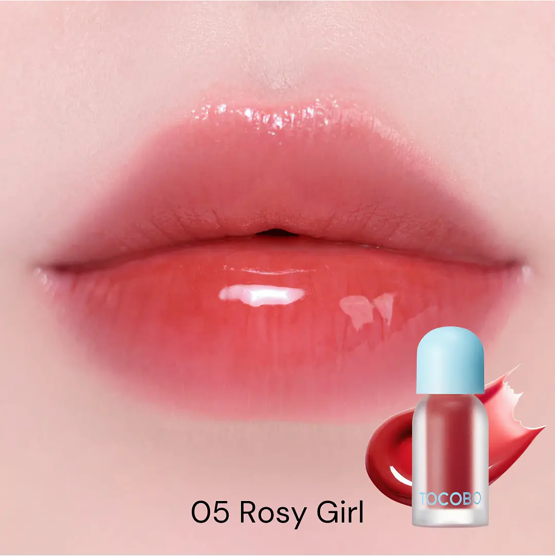 Tocobo - Juicy Berry Plumping Lip Oil Glam Max : 05 Rosy Girl