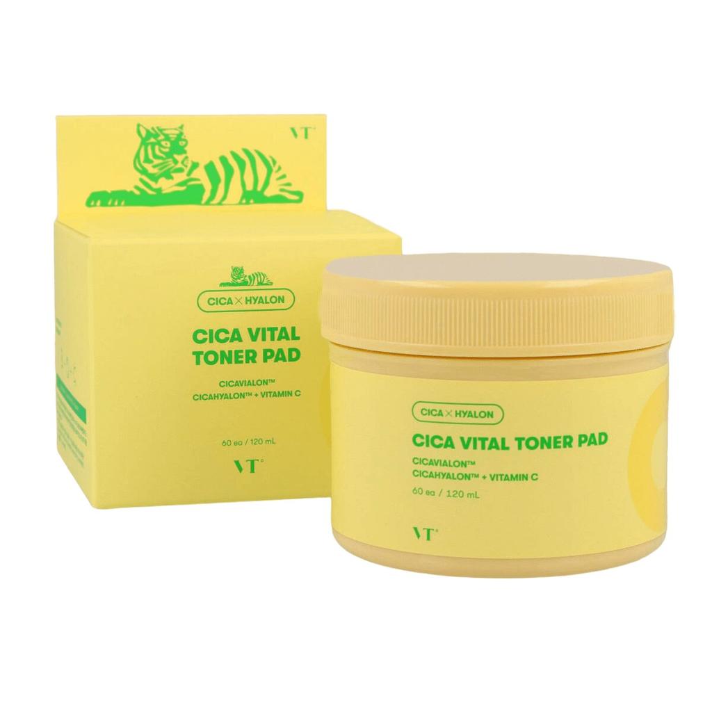 Vt Cosmetics - Cica Vital Toner Pad - 60ea/120ml