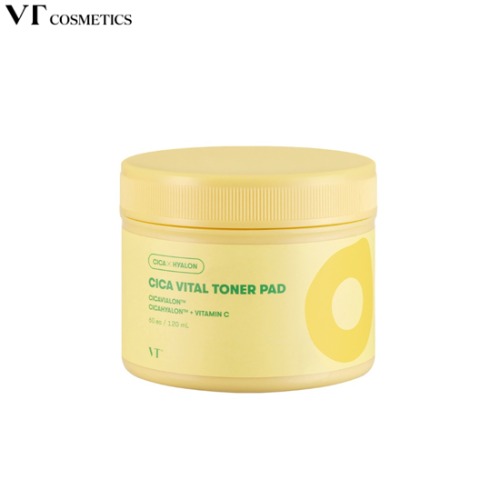 Vt Cosmetics - Cica Vital Toner Pad - 60ea/120ml
