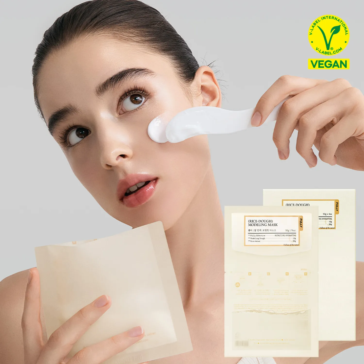 Fully - Rice Dough Modeling Mask