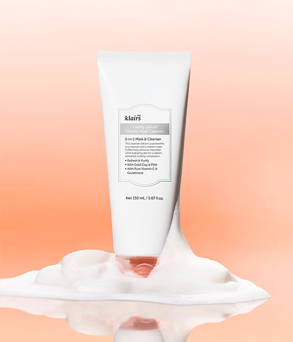 Dear Klairs - Freshly Juiced Vitamin Mask Cleanser - 150ml