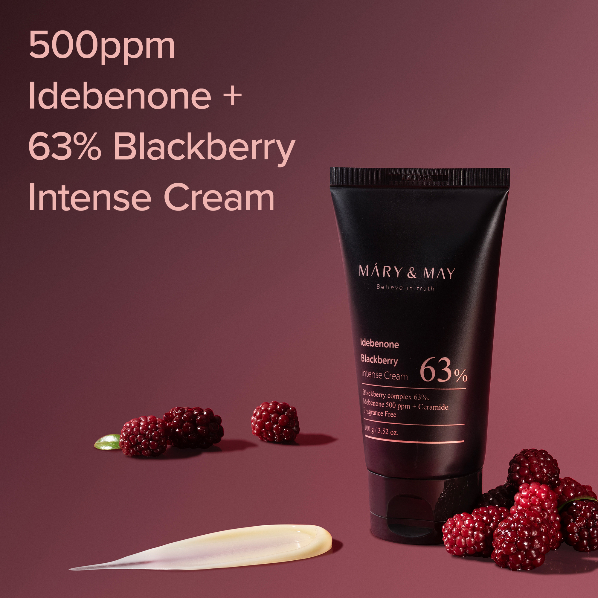Mary&May - Idebenone Blackberry Intense Cream 100g