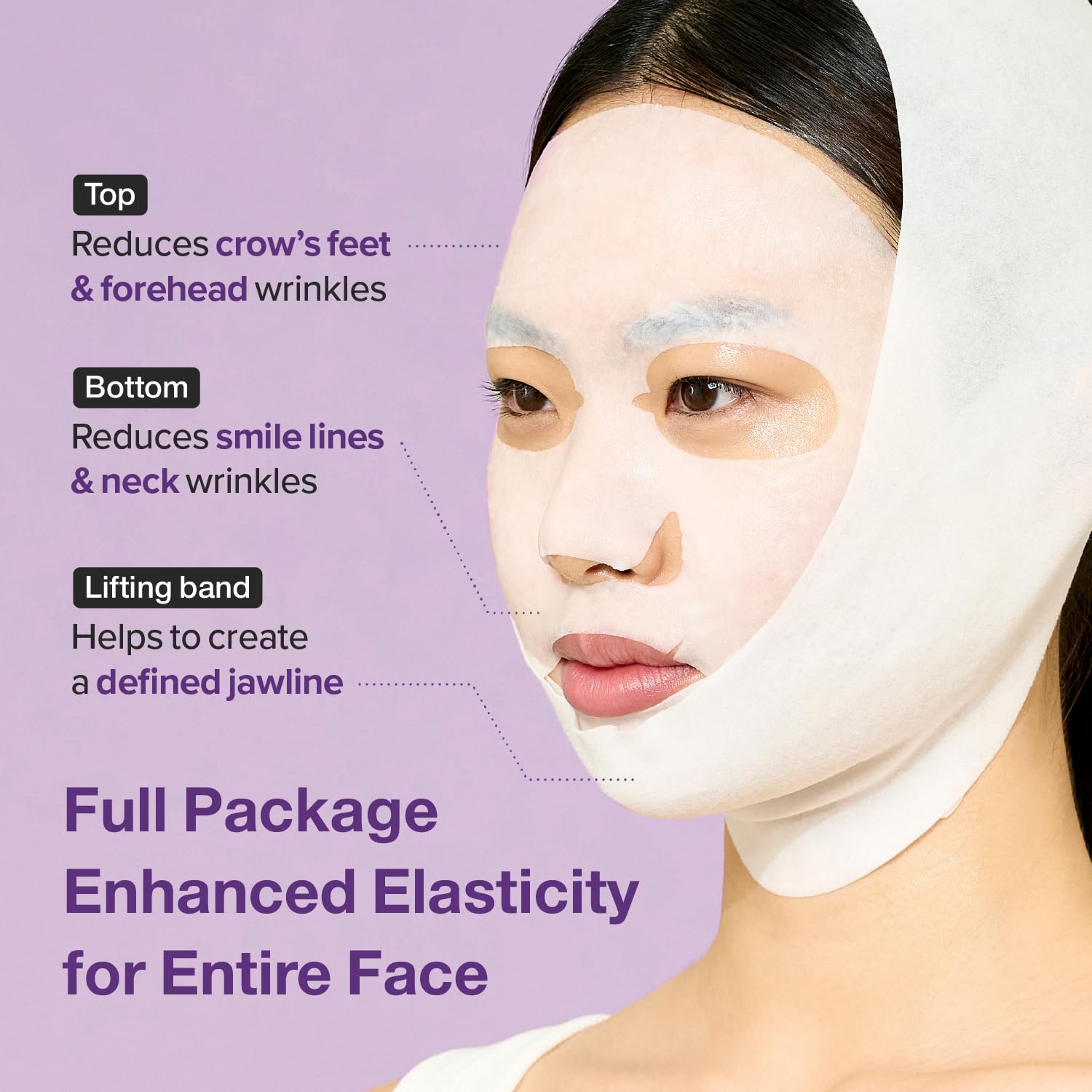 Numbuzin - No.9 NAD Bio Lifting Full Cover Facial Mask (4ea)