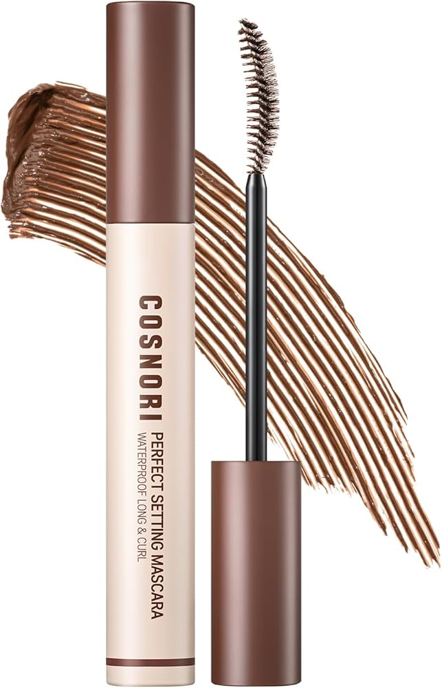 Cosnori - Perfect Setting Waterproof Mascara Long & Curl 7ml / 02 Cozy Brown