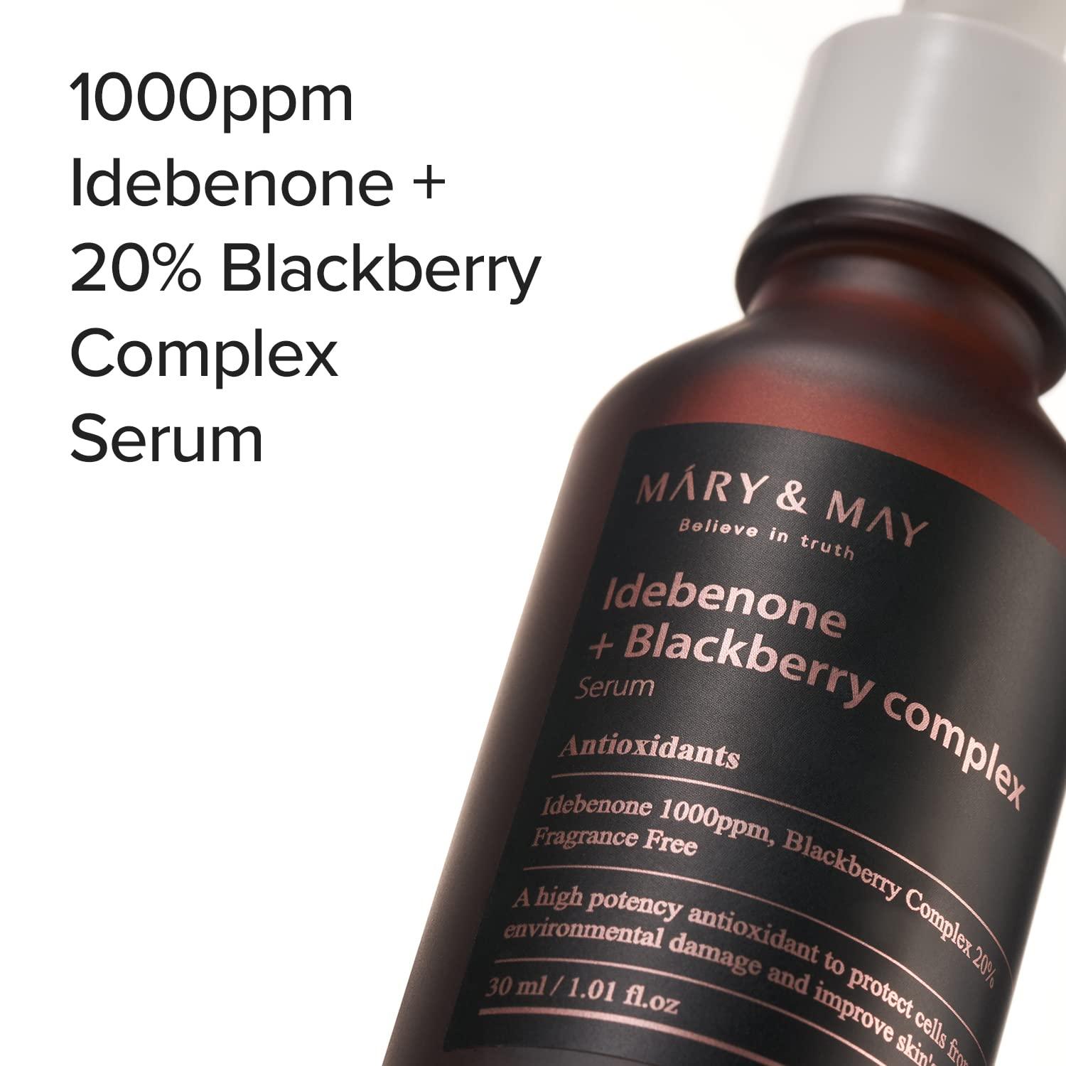 Mary&May - Idebenone + Blackberry Complex Serum - 30ml