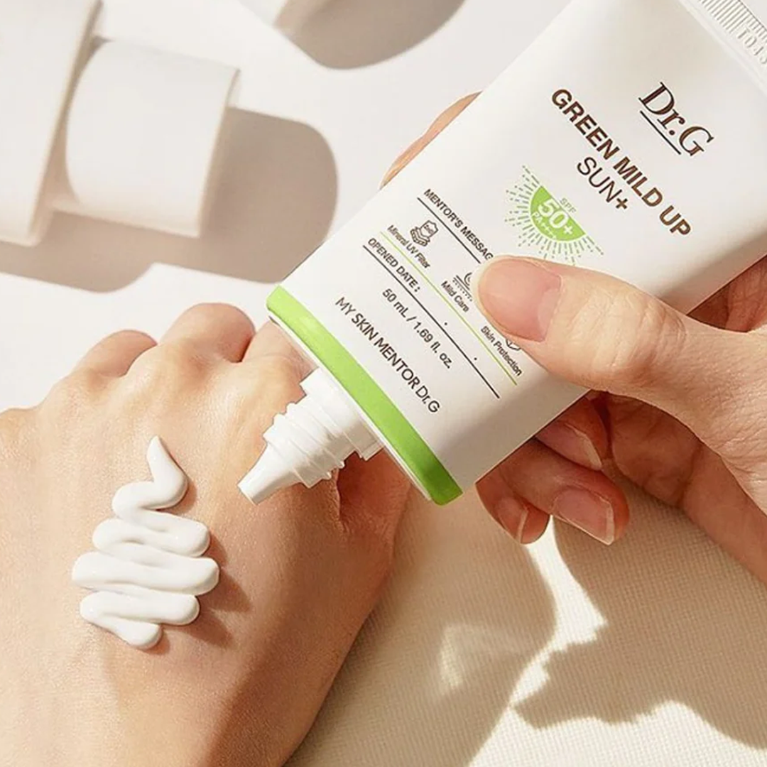 Dr G - Green Mild Up Sun + SPF50+ PA++++ 50ml (2ea) + 10ml