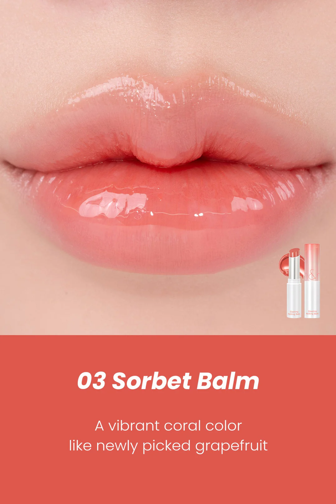 Rom&nd - Glasting Melting Balm (03. Sorbet Balm)