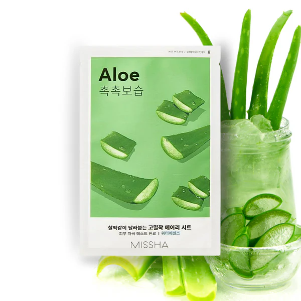Missha - Airy Fit Sheet Mask - Aloe