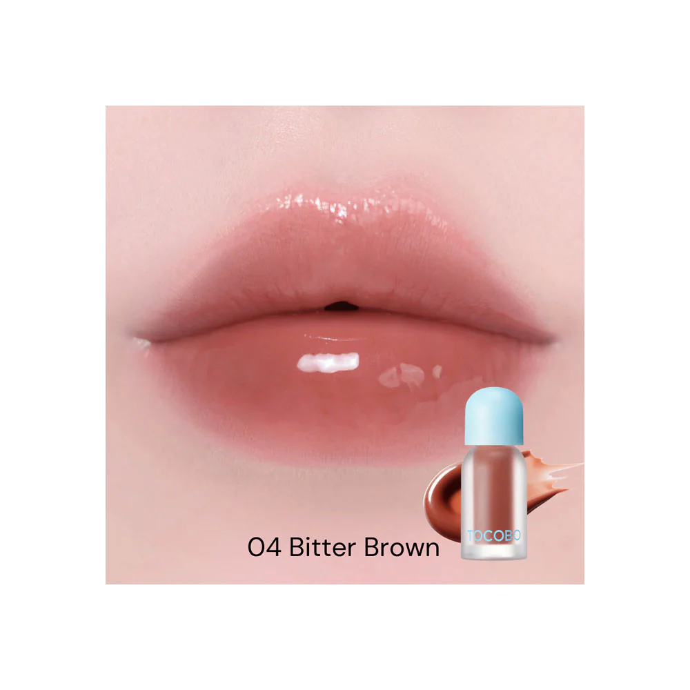 Tocobo - Juicy Berry Plumping Lip Oil Glam Max: 04 Bitter Brown