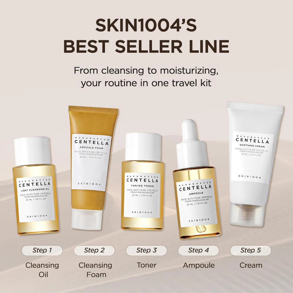 Skin1004 - Madagascar Centella Travel Kit 5items