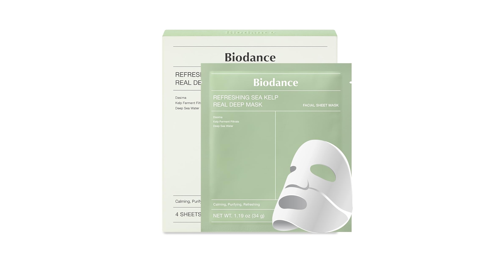 Biodance - Refreshing Sea Kelp Real Deep Mask 