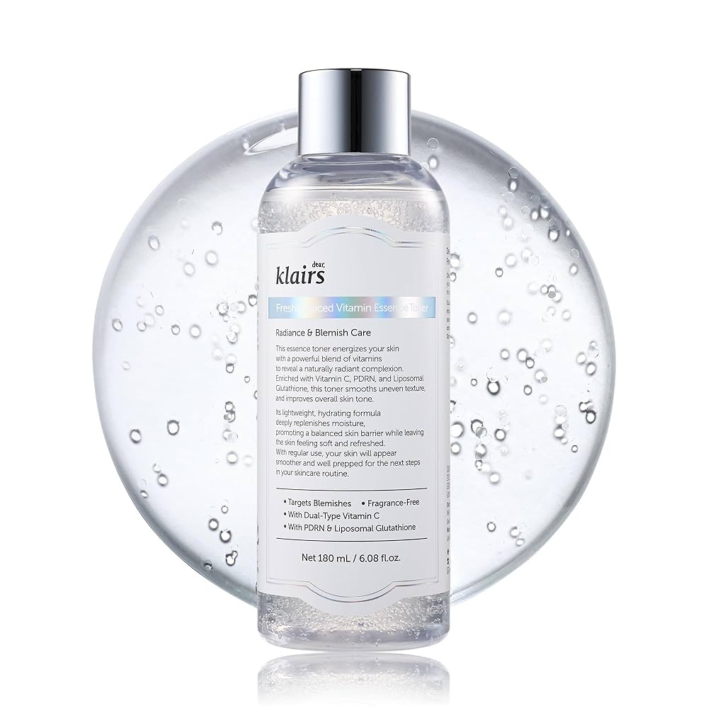 Dear Klairs - Freshly Juiced Vitamin Essence Toner 180ml