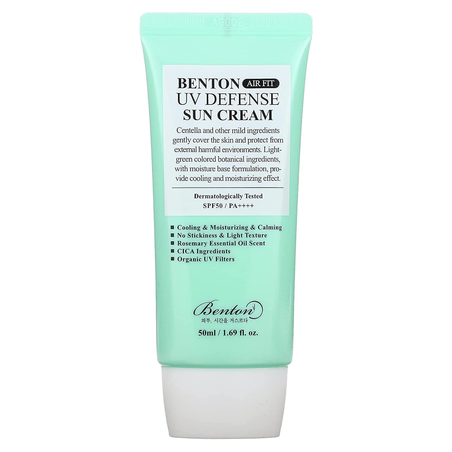 Benton - Air Fit UV defense Sun Cream SPF50+/PA++++ 50ml